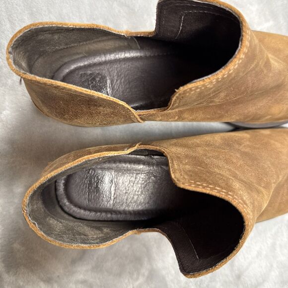 Sorel Women’s Size 10 Brown Leather Ankle Booties NL3780-242 Chelsea Style - Picture 7 of 9